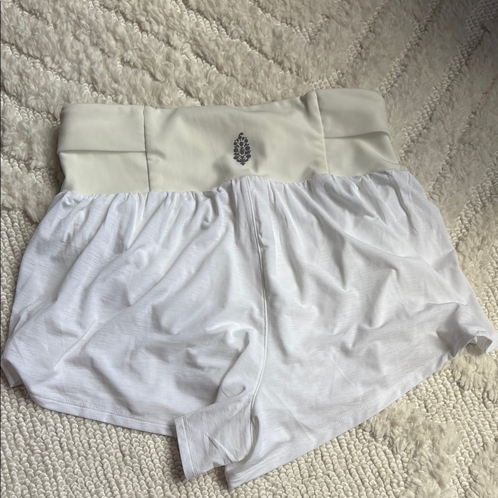 FP White Athletic Tennis Shorts (brand new)